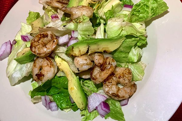 Sweetwater Grill Shrimp and Avocado Salad